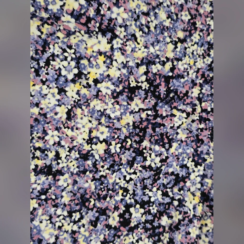 Sweaty Betty Power Cropped Workout Leggings Floral  Purple Meadow Print - Picture 9 of 14